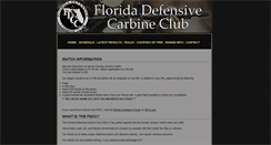 Desktop Screenshot of defensivecarbineclub.com