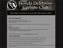 Tablet Screenshot of defensivecarbineclub.com